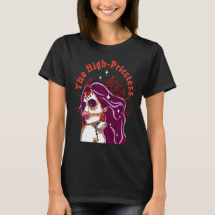 High Priestess Tarot Card Character Los Dios De Lo T-Shirt