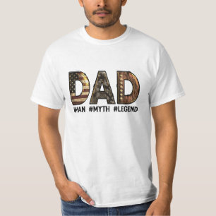 High Quality Army Dad Rugged Minimalist T-shirt