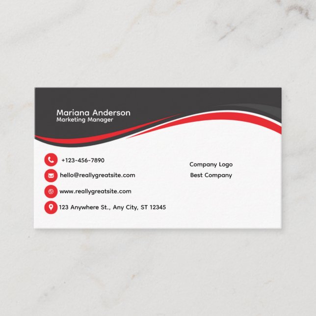 High-Quality Business Cards  (Front)