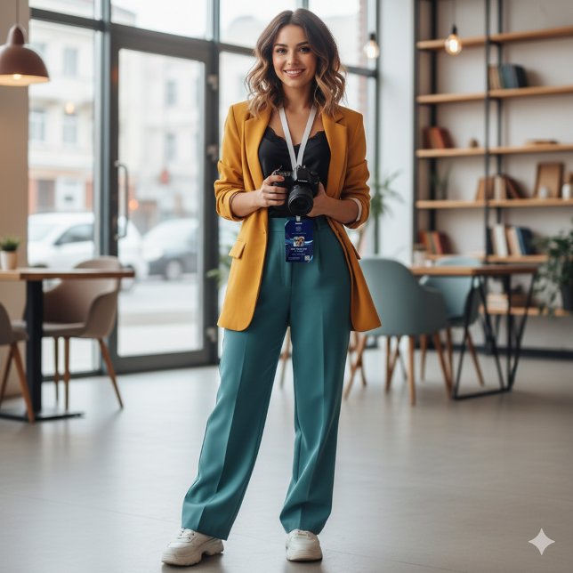 High-Quality Custom ID Badge for Secure Access (Creator Uploaded)