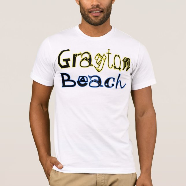 High Quality Grayton Beach T Shirt (Front)