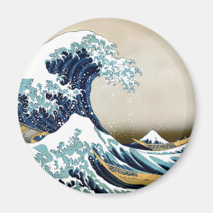 High Quality Great Wave off Kanagawa by Hokusai Magnet