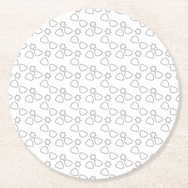 High-quality Paper Coasters for Every Occasion (Front)