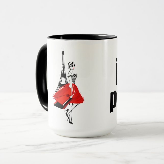 High quality Paris Mug (Front Left)