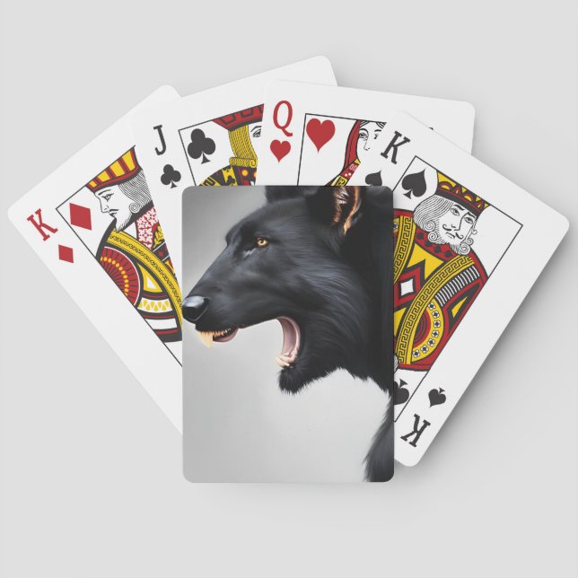 High-quality playing cards  (Back)