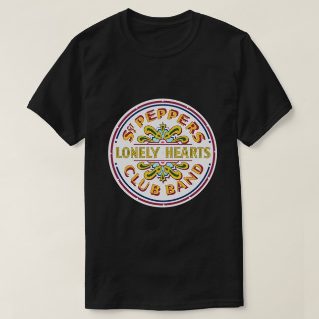 [HIGH QUALITY] Sgt Pepper Logo Classic T-Shirt (Design Front)