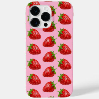 high quality Strawberry Case-Mate iPhone 14 Pro Max Case