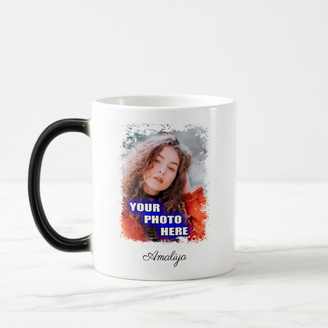 High-quality unique personalised print Morphing - Magic Mug (Left)