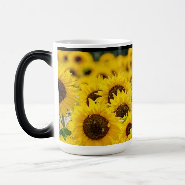 high qulity sunflower mug (Left)