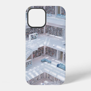 HIGH-RAISE PHOTOGRAPHY OF LIBRARY iPhone 12 CASE