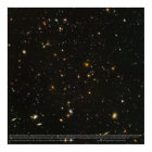 High-Res Hubble Ultra Deep Field Poster (Original)