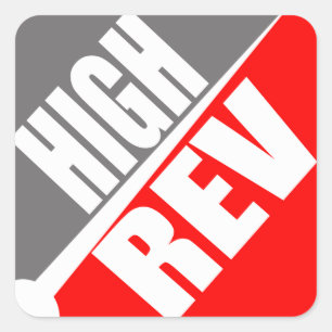 High Rev Logo Sticker