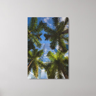 High rise buildings canvas print