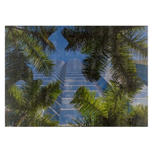 High rise buildings cutting board (Front)