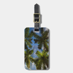 High rise buildings luggage tag