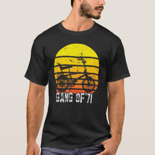 High Riser Bike Chopper 70s Hipster Birthday 1971 T-Shirt