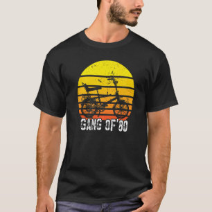 High Riser Bike Chopper 80s Hipster Birthday 1980 T-Shirt