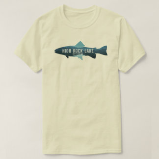 High Rock Lake North Carolina Fish T-Shirt