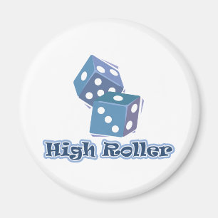 High Roller - Dice Games Magnet