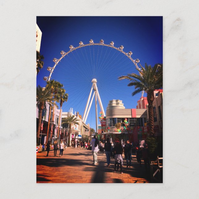 High Roller Ferris Wheel Las Vegas #1 Postcard (Front)