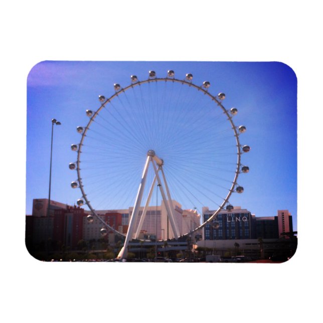 High Roller Ferris Wheel Las Vegas #2-2 Magnet (Horizontal)
