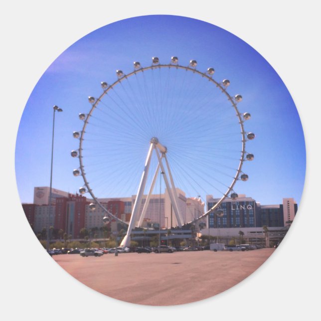 High Roller Ferris Wheel Las Vegas #2 Stickers (Front)