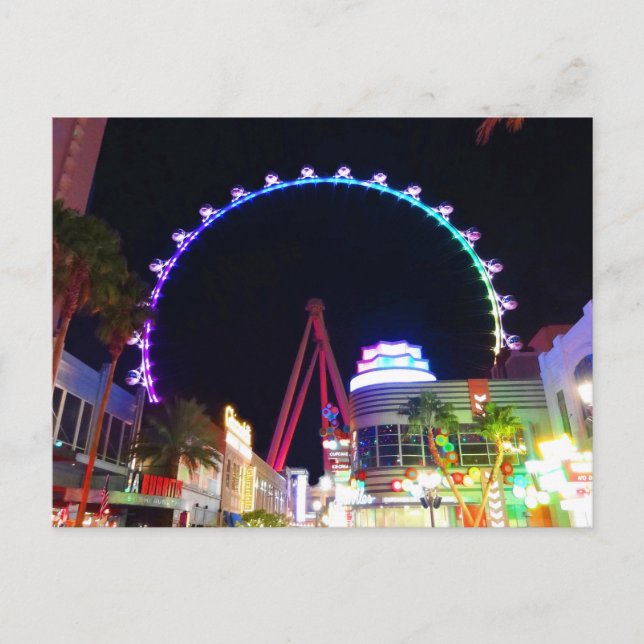High Roller Ferris Wheel Las Vegas #6 Postcard (Front)