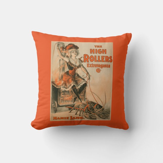 High Rollers Extravaganza "Mamie Lamb" Play Cushion (Front)