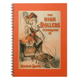 High Rollers Extravaganza "Mamie Lamb" Play Spiral Notebook