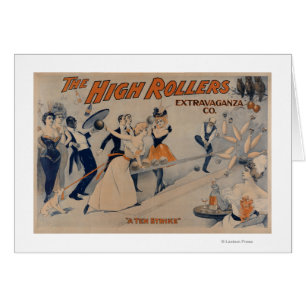 High RollersBowling Party Theatre Poster