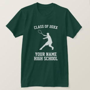 High School Class of 20xx tennis shirt