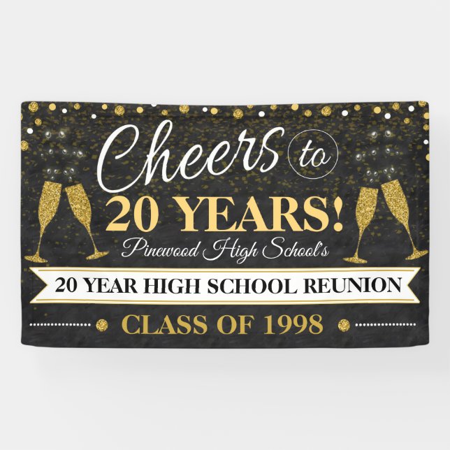 High School Class Reunion Banner (Horizontal)