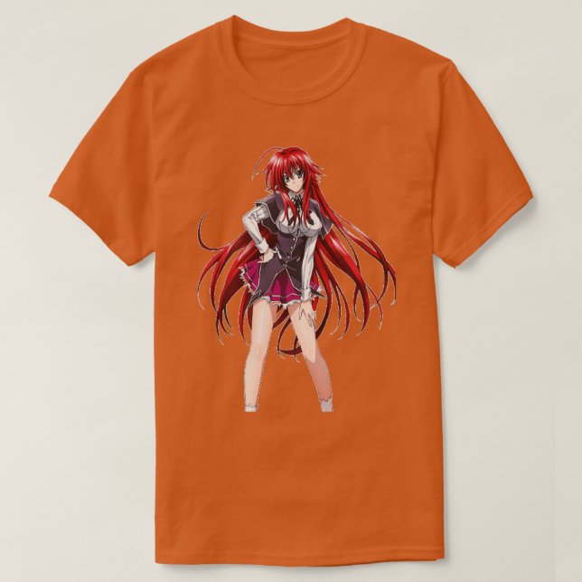 high school dxd rias gremory 3 T-Shirt (Design Front)
