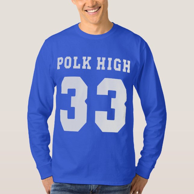 High School Football T-Shirt (Front)