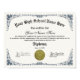 High School graduate Diploma, GED certificate 
