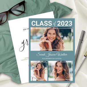 High School Graduate Party 2023 Photo Announcement