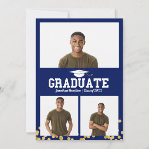 High School Graduation Announcement 3 Photo