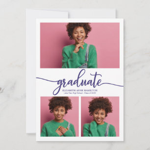 High School Graduation Announcement 3 Photo