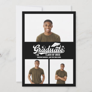 High School Graduation Announcement 3 Photo