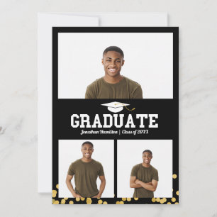 High School Graduation Announcement 3 Photo