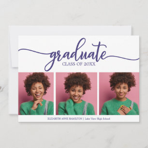 High School Graduation Announcement 3 Photo