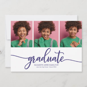 High School Graduation Announcement 3 Photo