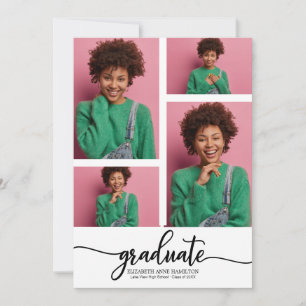 High School Graduation Announcement 4 Photo