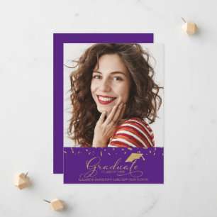 High School Graduation Announcement Photo