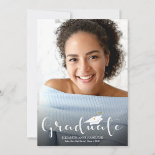 High School Graduation Photo Announcement