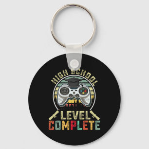High School Level Complete Gamer School Graduation Key Ring