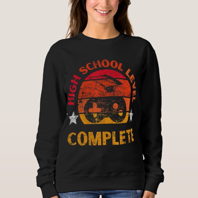 High School Level Complete Graduation Sweatshirt (Front)