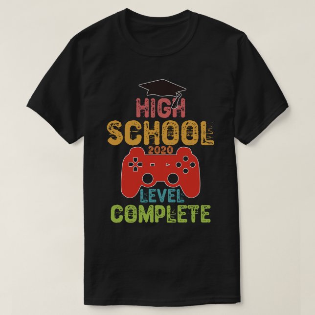High School Level Complete  T-Shirt (Design Front)