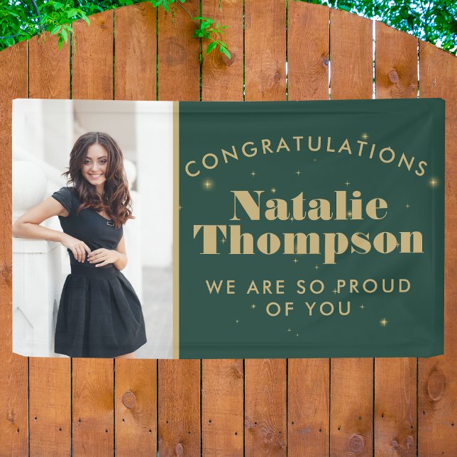 High School Or College Graduation Customised Photo Banner (Creator Uploaded)
