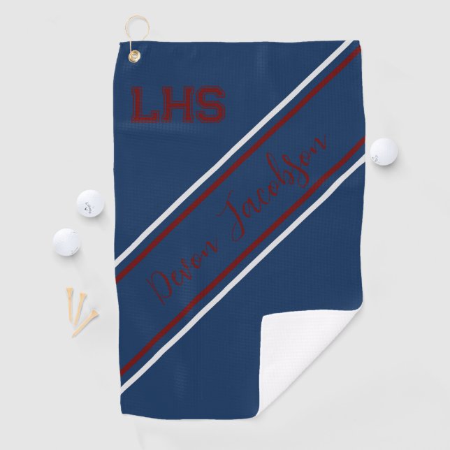 High School Player Golf Towel (InSitu)